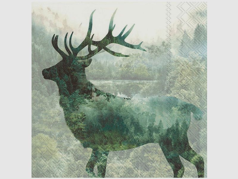 Napkins Magic Derr - (a20)