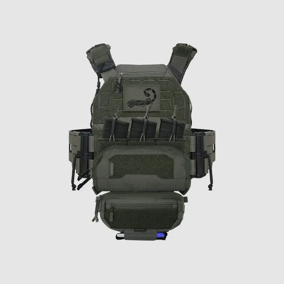 K-Zero Plattenträger (Ranger Green) Agilite, Bild 2 von 6
