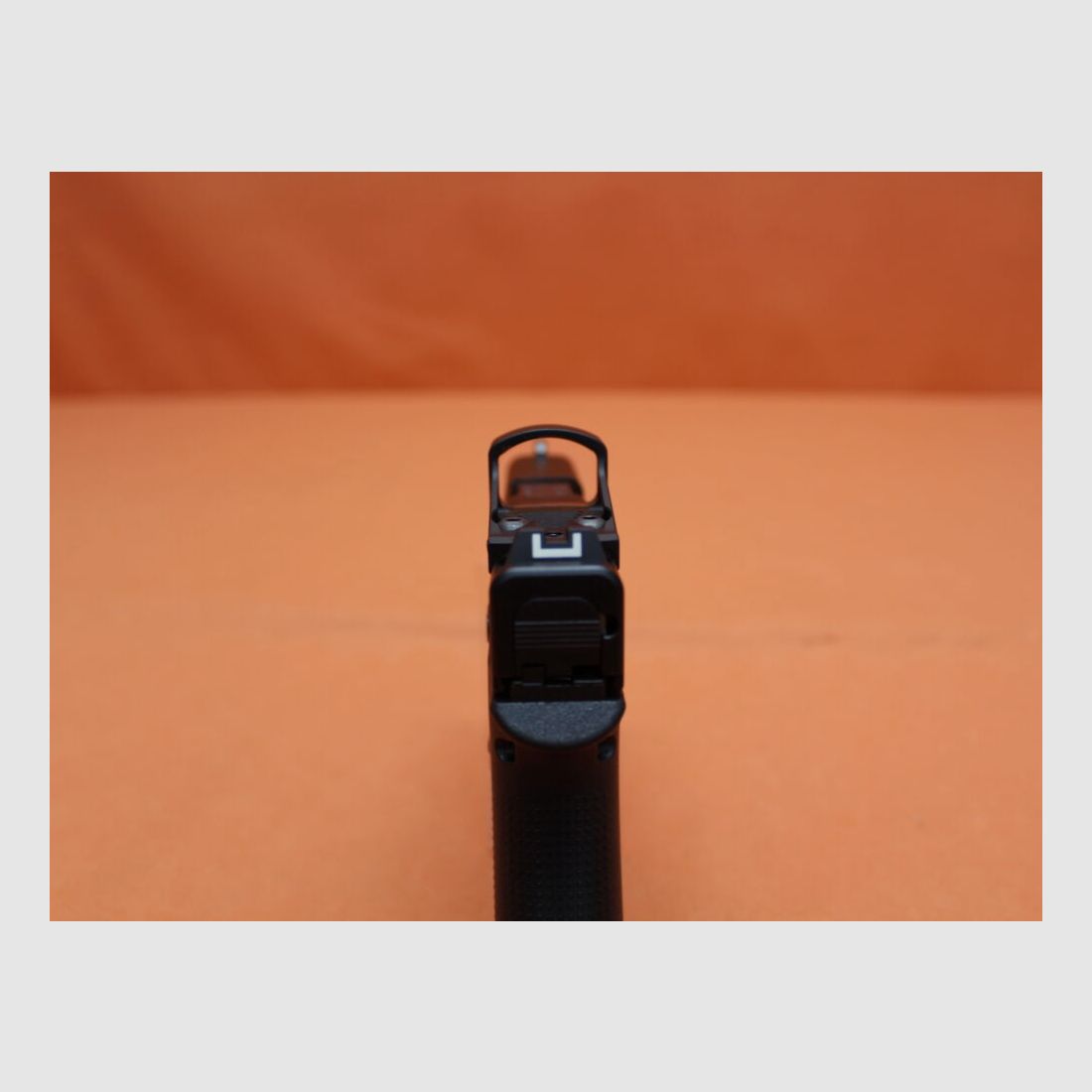 Pistolet Glock Ha. 9mm Luger Glock 43X noir R/FS MOS SHIELD RMSc Slimline canon de 87 mm / viseur à point lumineux