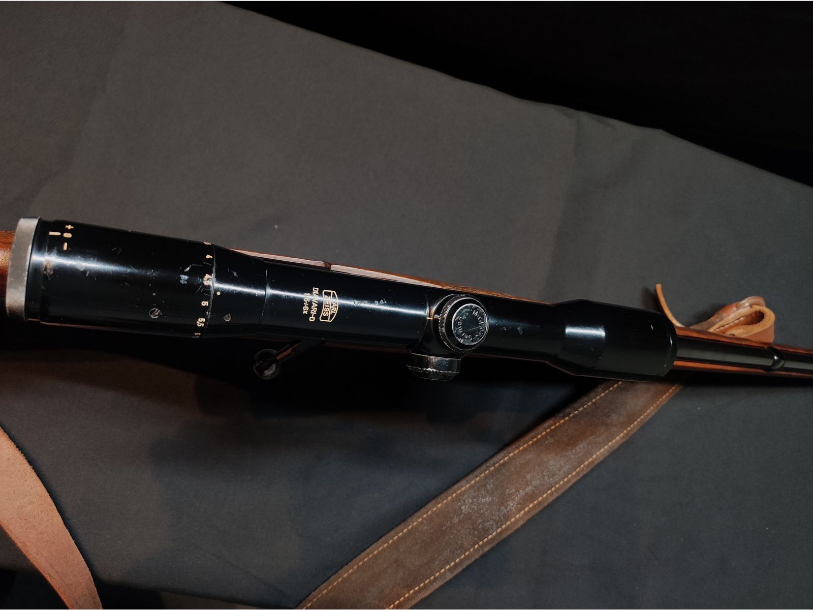 # Mauser Mod. 66 bolt-action rifle caliber 7x64 with Zeiss Diavari-D 1.5–6x – good condition – incl. 139 rounds hunting ammunition