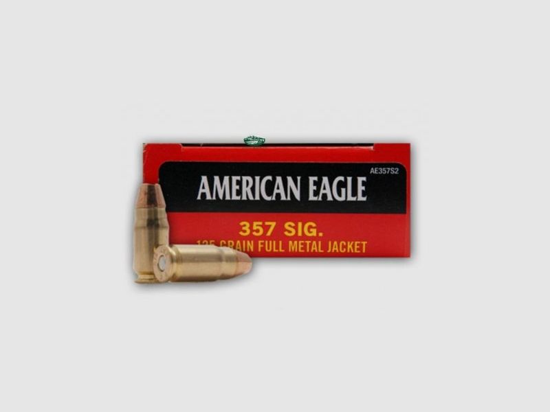 FEDERAL Munition American Eagle .357 SIG 125 gr. FMJ