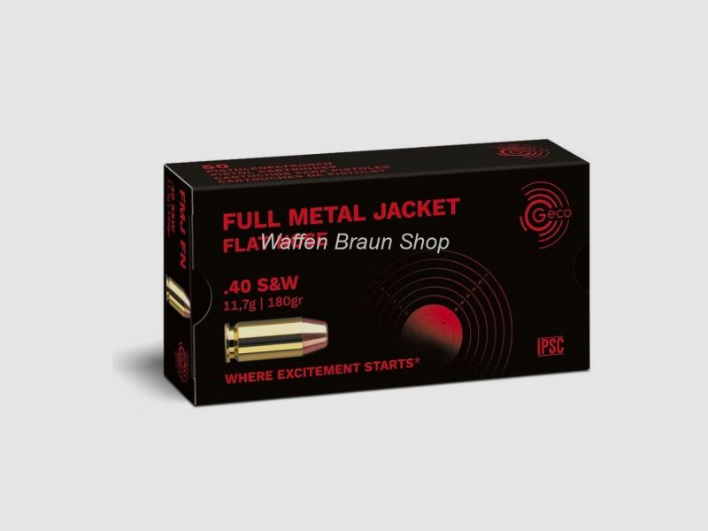 Geco .40 S&W VMF 11,7g 50 Stück