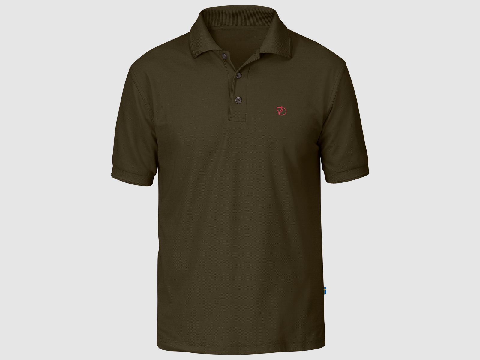 Fjällräven Poloshirt Crowley Pique Dark Olive