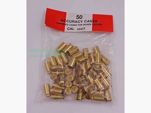 Belgisch, divers Hülsen Cooppal .45 ACP