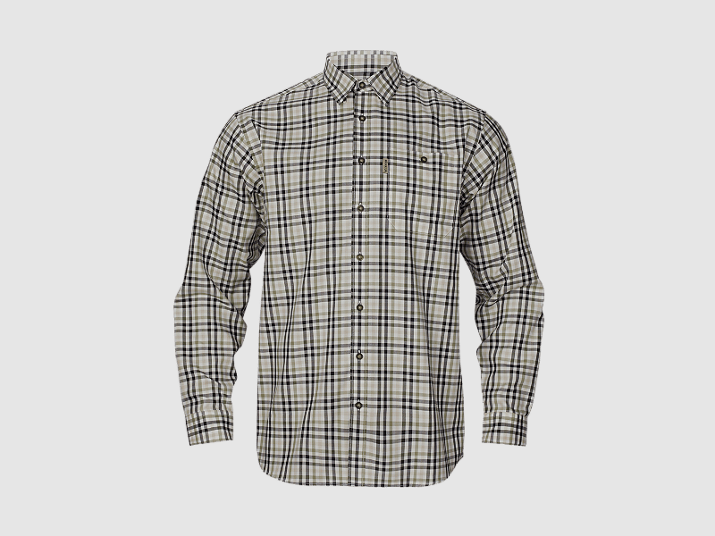 Härkila Milford Shirt Heren Rosin/Deep well 3XL
