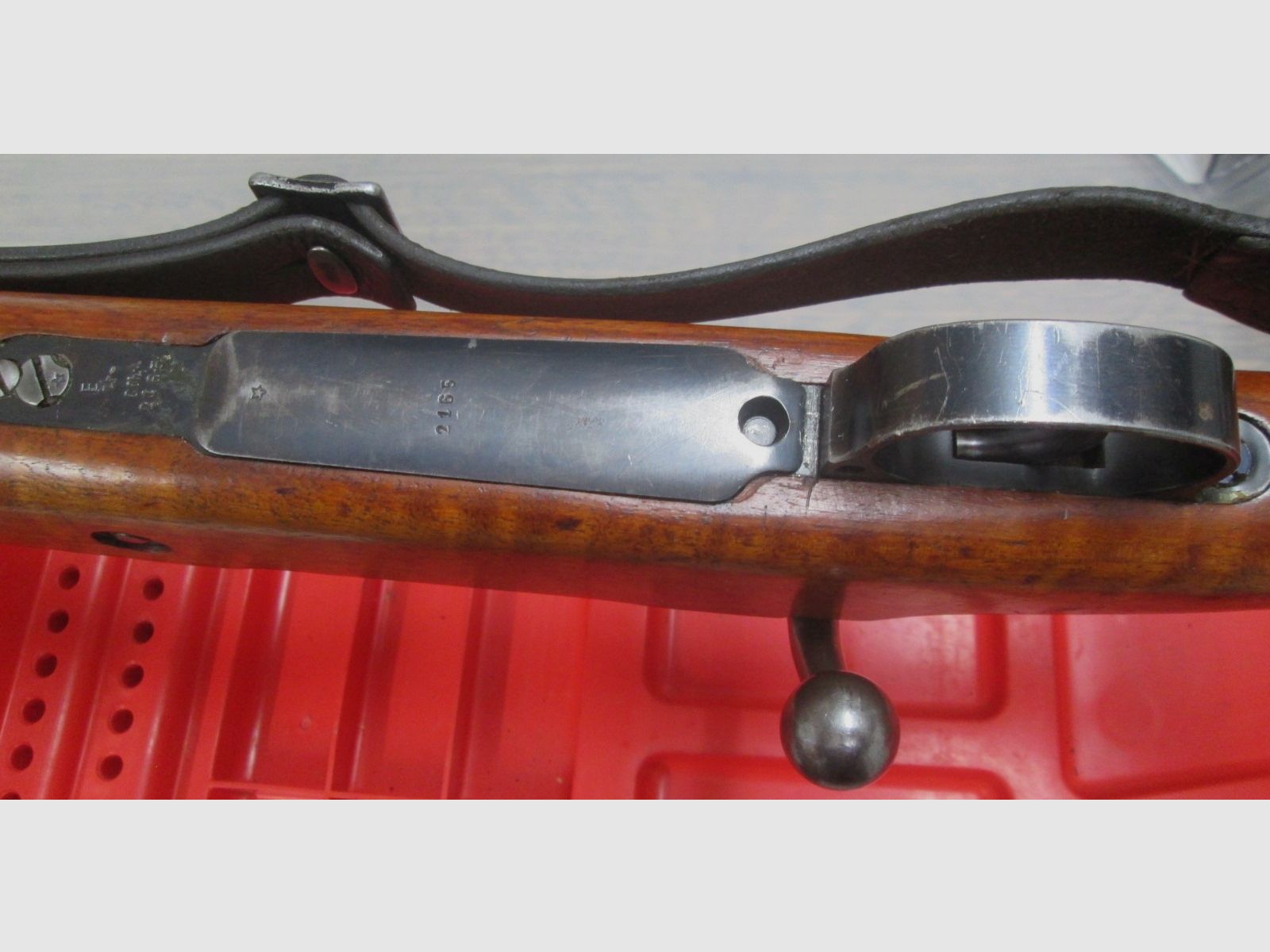 Chile Mauser 1935 CHILE Mauser con correas