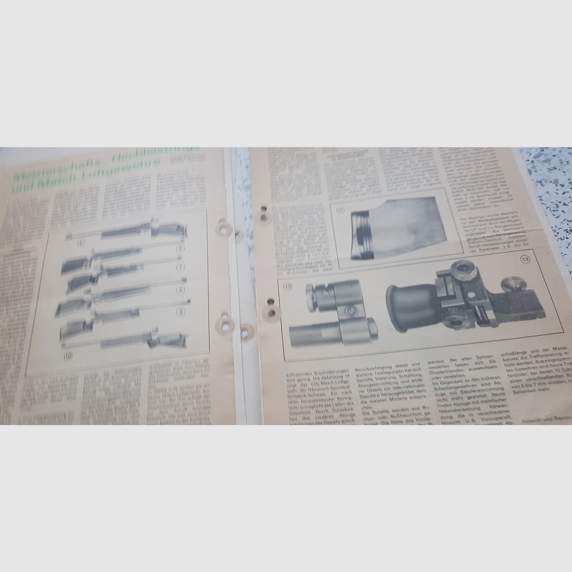 Obejrzeć ;-) Różne zebrane materiały z gazet itp. bardzo dużo o modelach Haenel z rzadkimi dokumentami