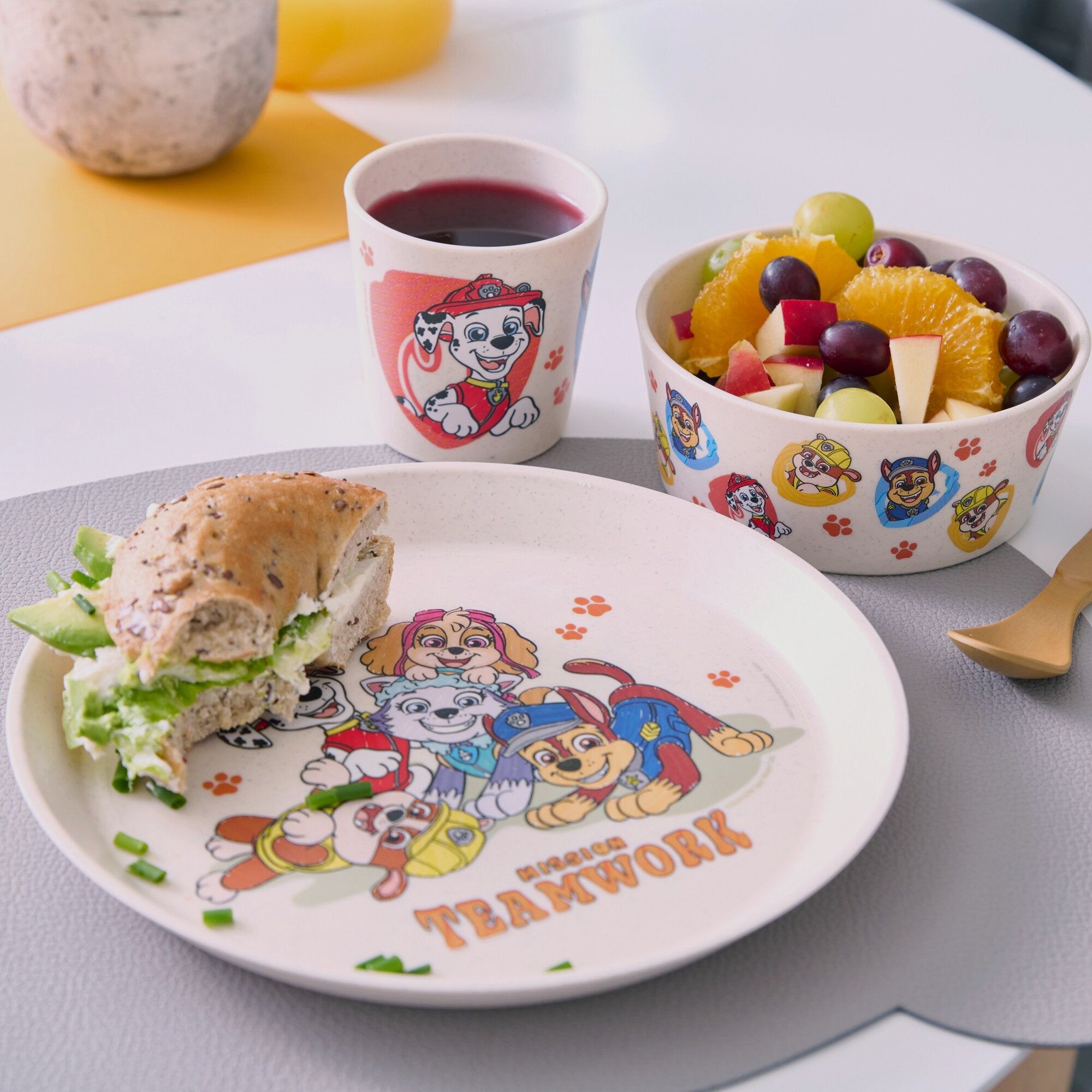 Set di stoviglie per bambini Paw Patrol, immagine 5 di 6