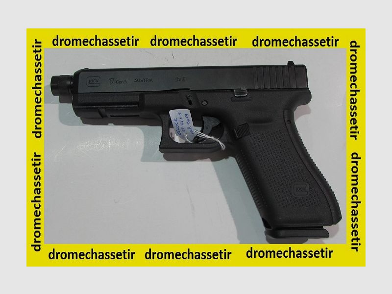 Pistole Glock 17 Gen 5, Kal. 9×19 Luger, gewinde, Bild 1 von 2