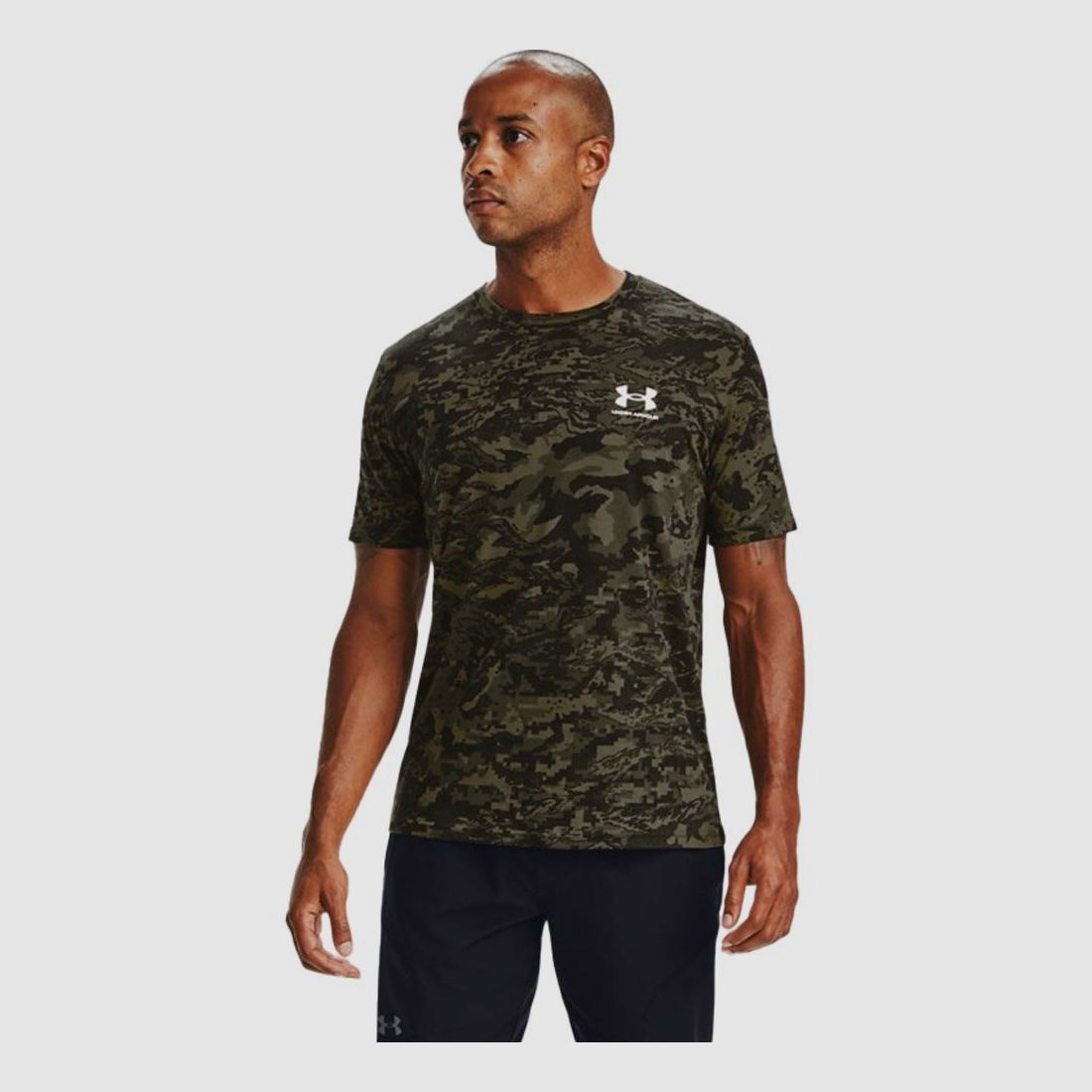 Under Armour UA ABC Camo Short Sleeve T-Shirt Schwarz S