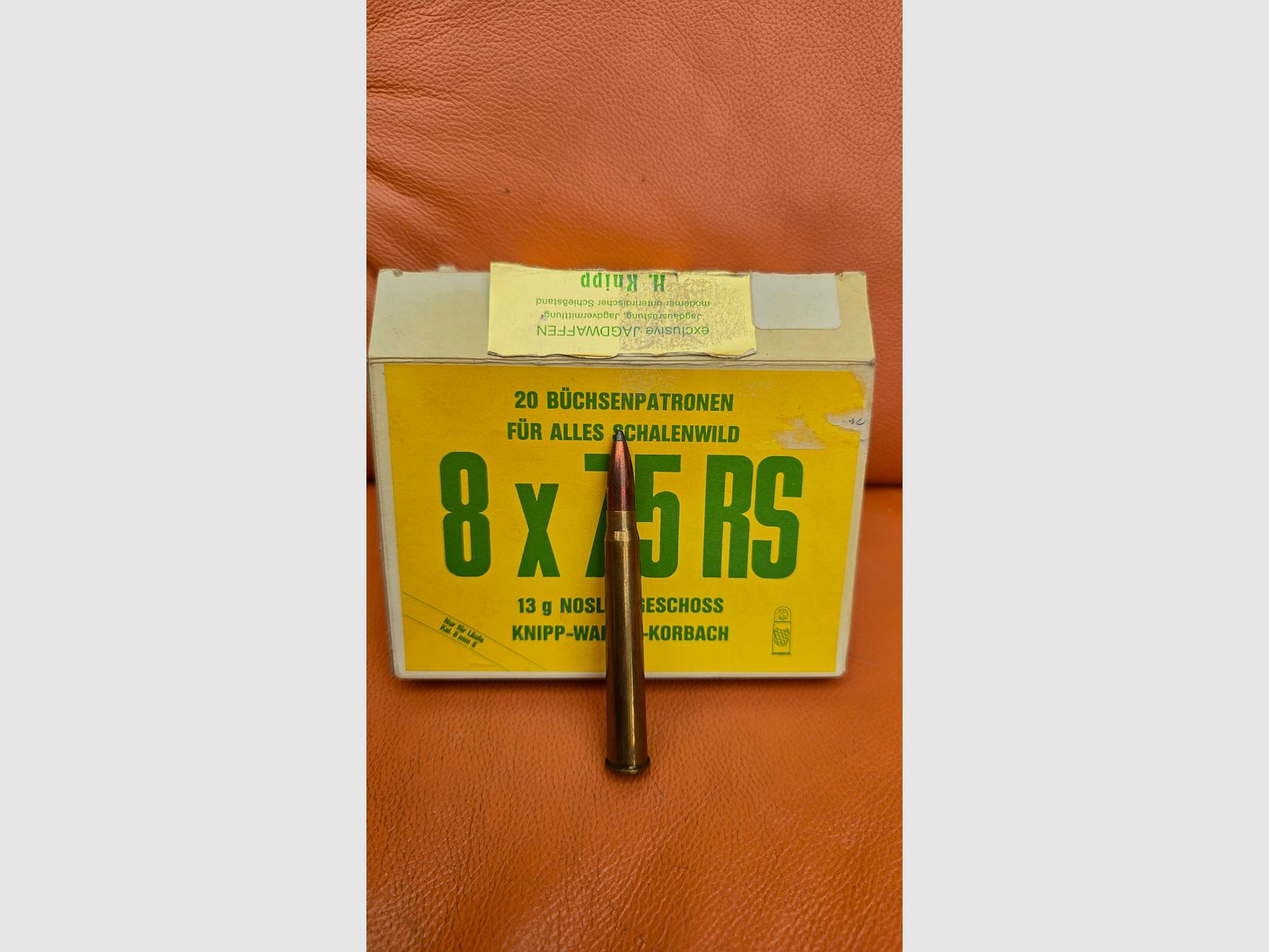 Munition Kaliber 8x75 RS 13 g Nosler