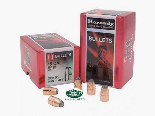 HORNADY projectiles HP cal.45 300gr HP - 4500