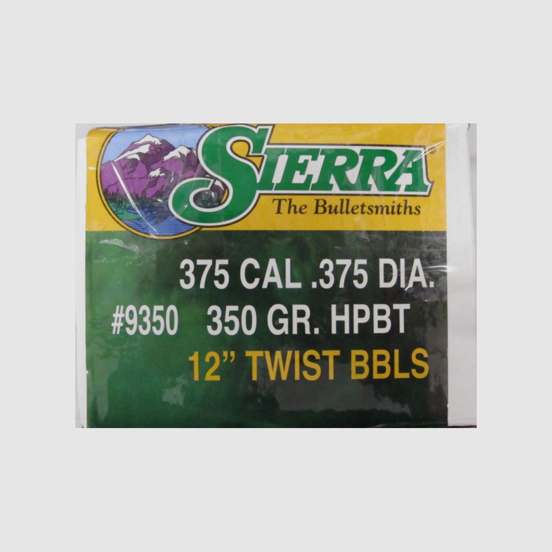 SIERRA BULLETS C375 350GR MATCHKING
