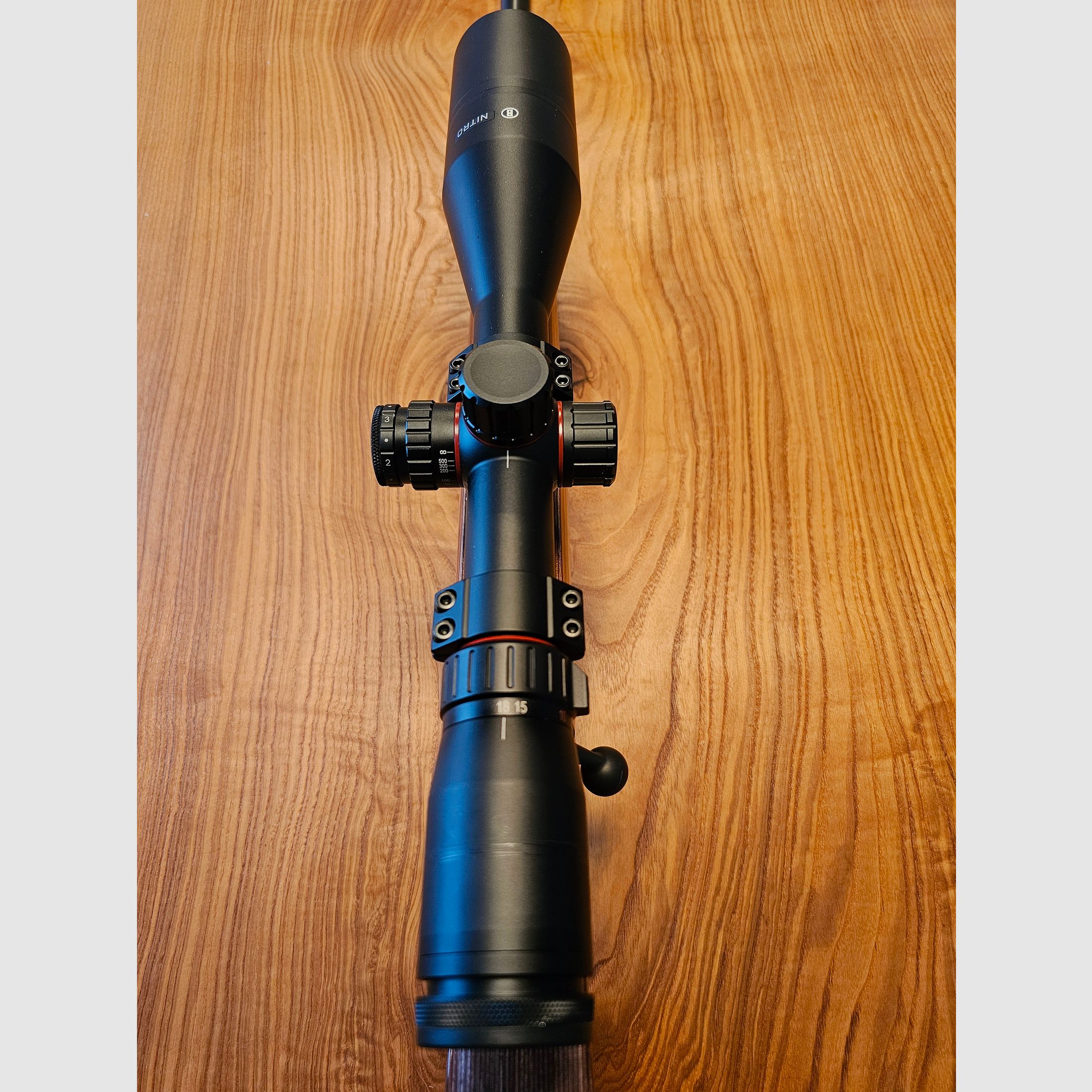 CZ 455 Varmit Thumbhole .17 HMR with Bushnell Nitro 3-18×56