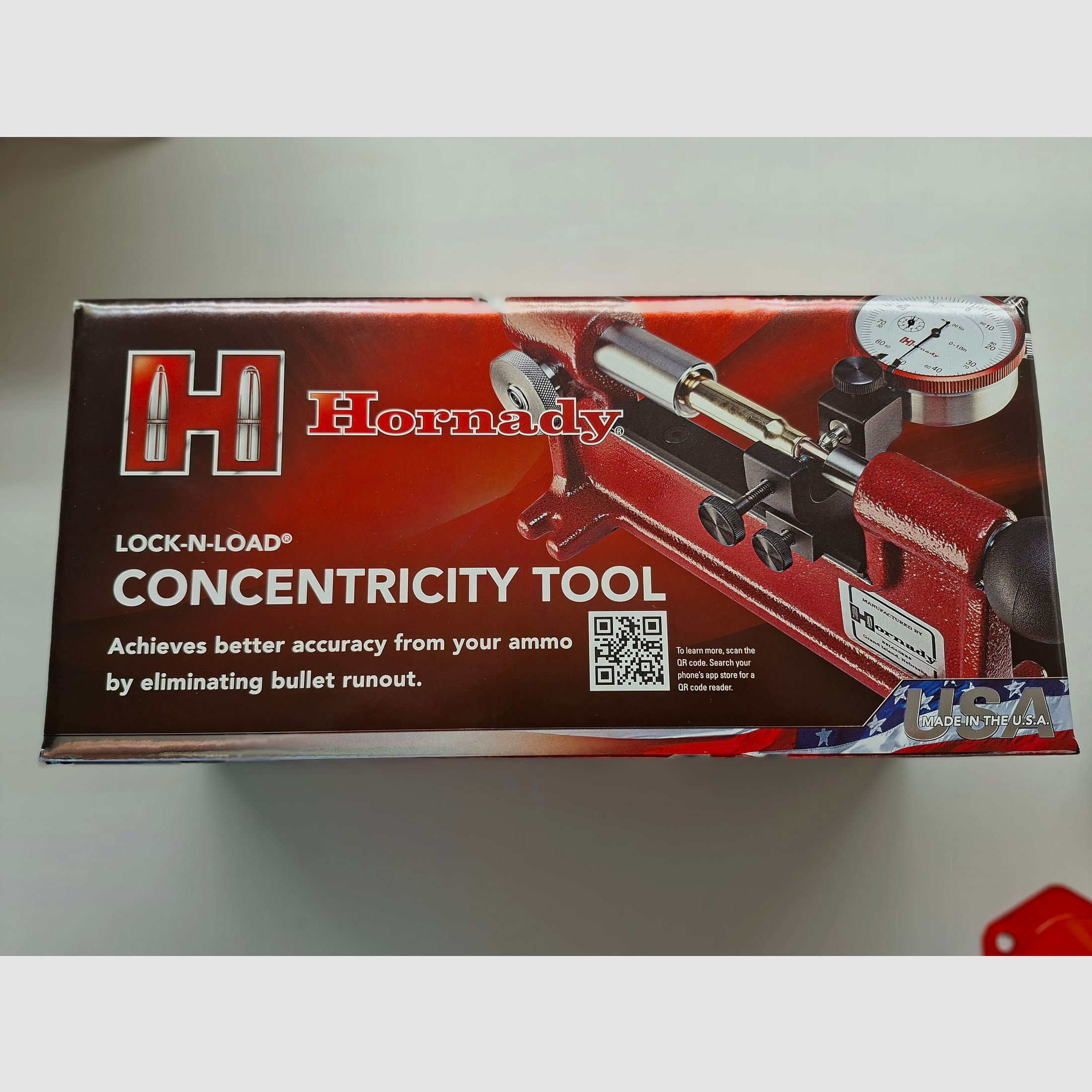 Hornady LNL Ammo Concentricity Gauge Rundlaufmessgerät Restgarantie