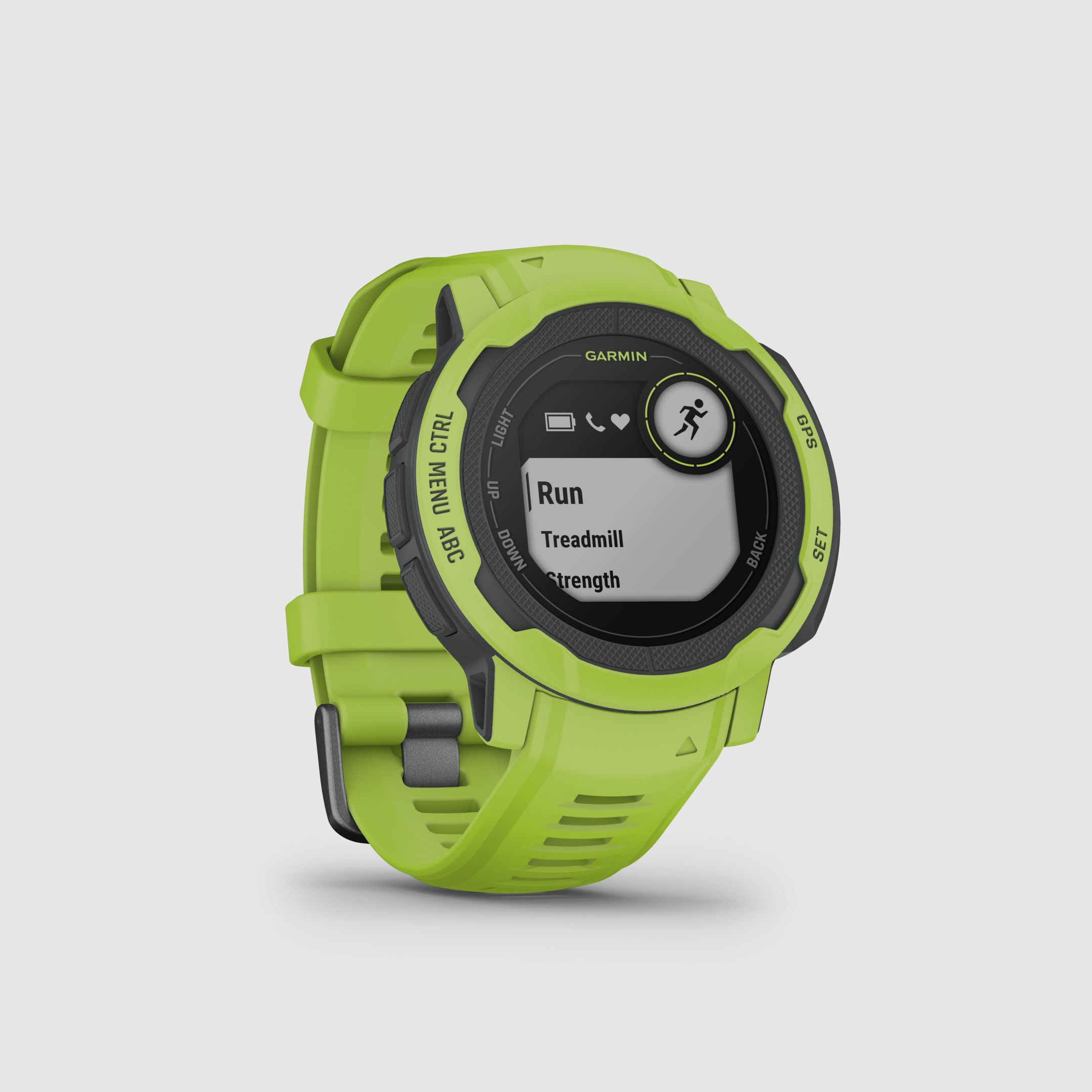 Garmin Instinct® 2 Citron avec bracelet interchangeable en silicone de 22 mm