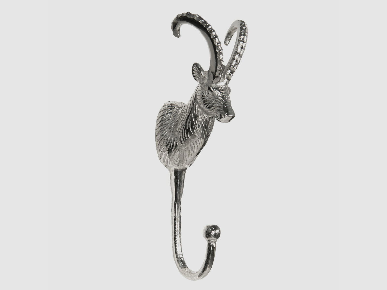 Lovergreen Dekoration Motiv Steinbock Schlüsselaufhänger Aluminium