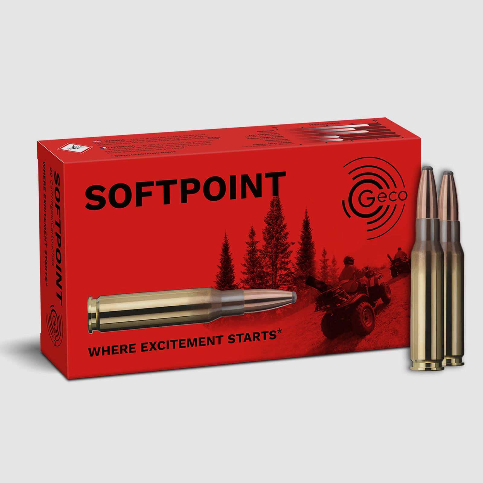 Geco .308Win Teilmantel/SP 11,0g - 170gr