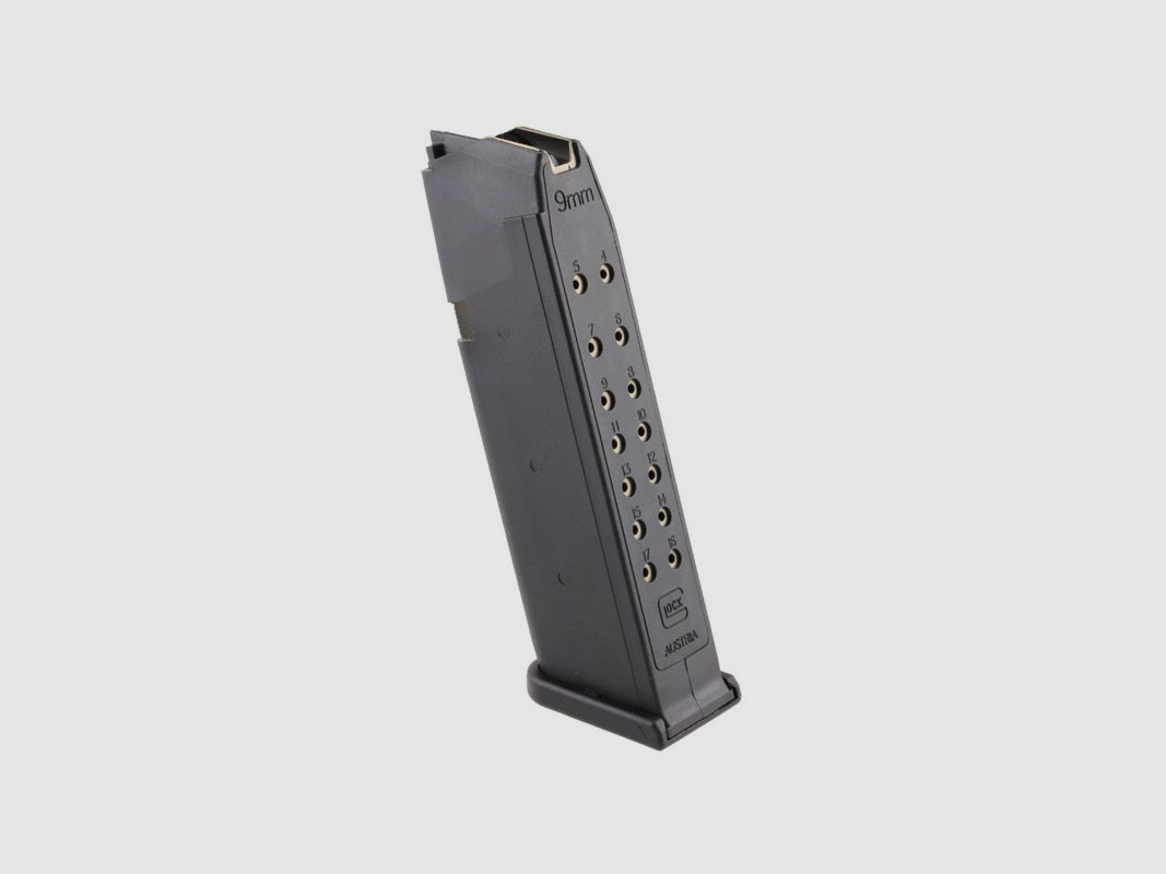 17-schots magazijn voor Glock 17 9x19mm PARA, afbeelding 2 van 2