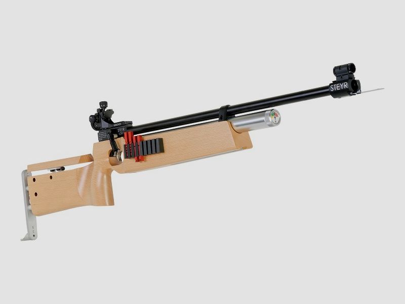 Steyr-Sport LGB-1 Biathlon argento destro carabina ad aria match
