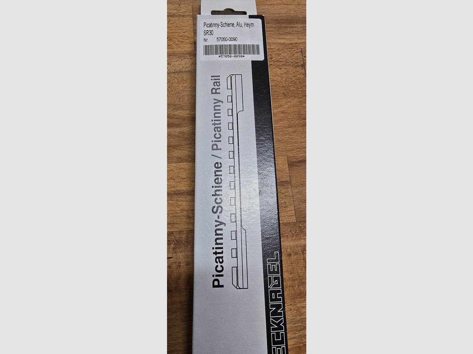 Riel Picatinny Recknagel para HEYM SR 30 incluye tornillos NUEVO