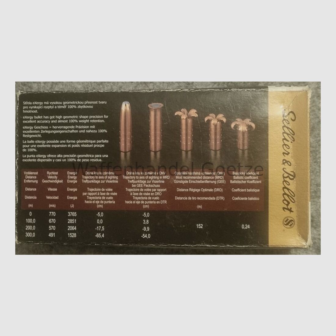 Sellier & Bellot 8 x 57 IS XRG bleifrei