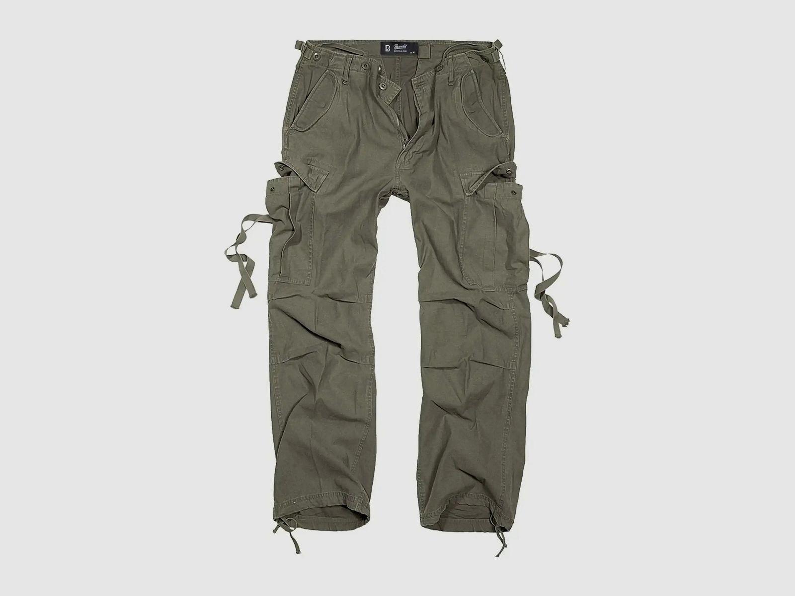 Pantalon Vintage M-65 Brandit - Noir / S Homme