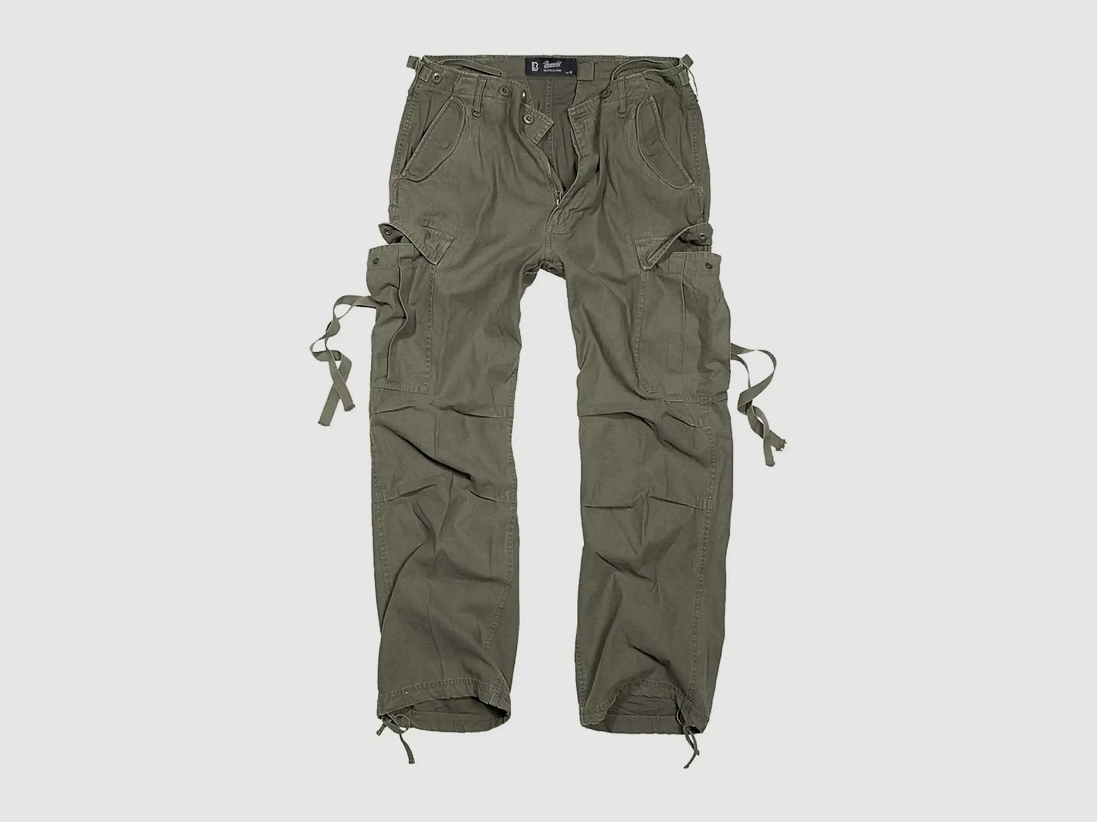Spodnie Vintage M-65 Brandit - Czarny / S Mężczyźni