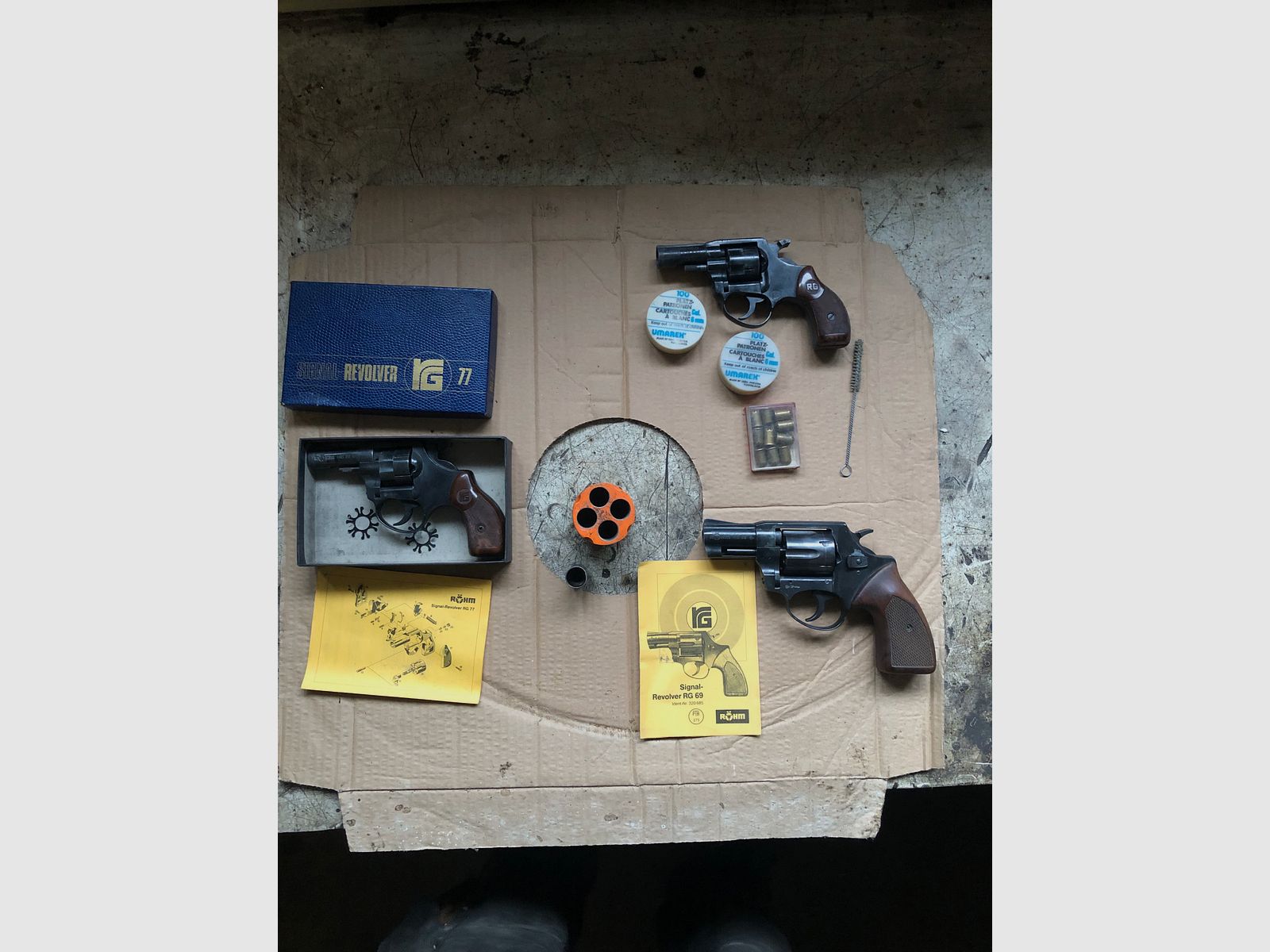 Röhm RG 77, Röhm RG69, Röhm 76 und viel Zubehör