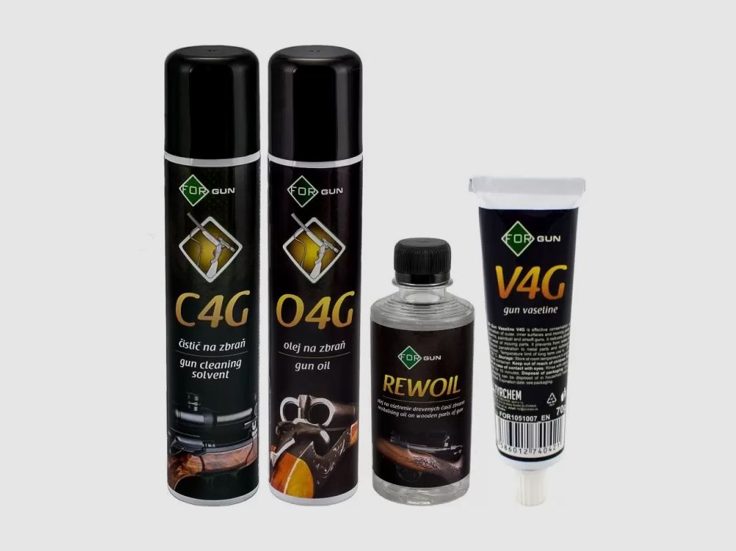 ZESTAW DO CZYSZCZENIA I PIELĘGNACJI BRONI FOR GUN SET