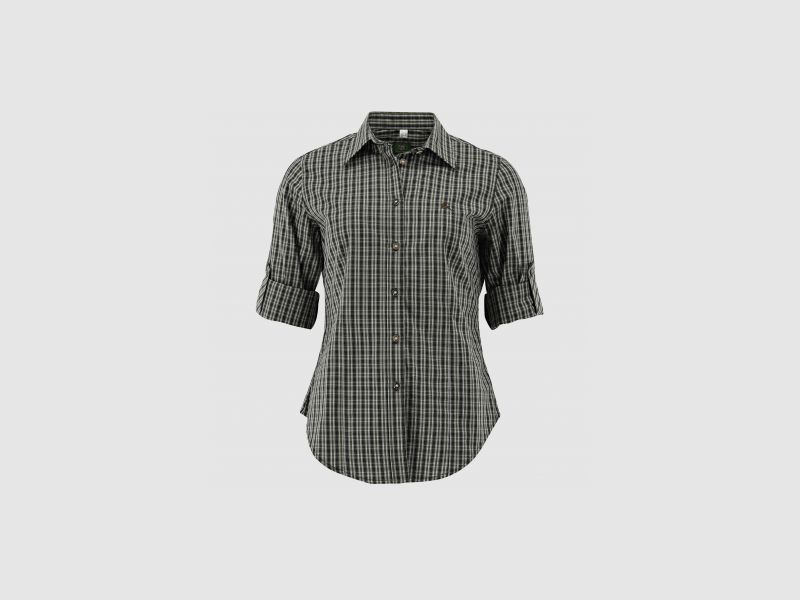 OS Trachten Blusa Donna con Piccola Ricamo Cervo | 38