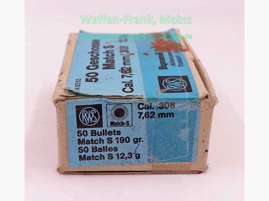 RWS (WZd.Fa.Rottweil) rifle cartridges