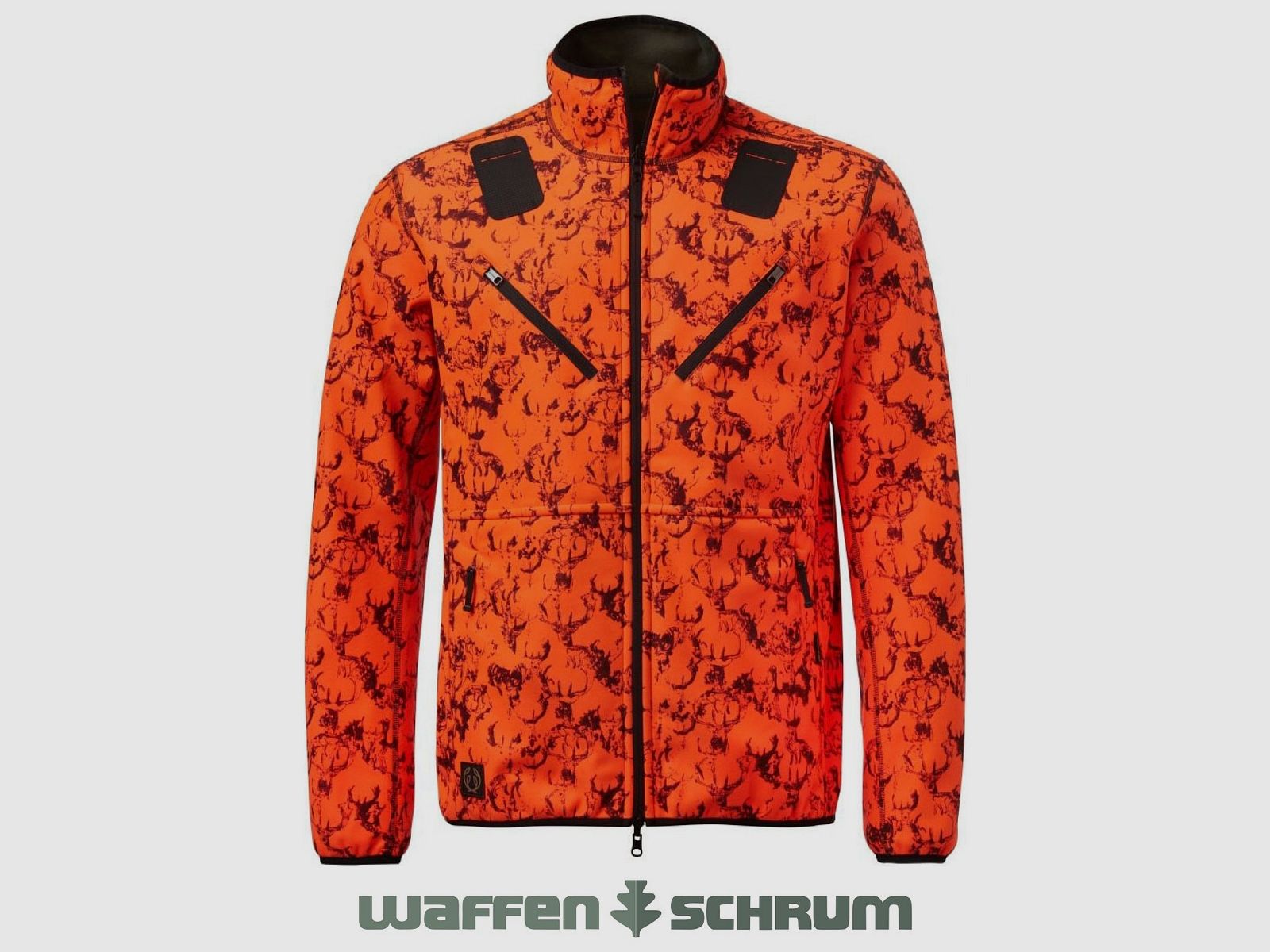Chevalier Wendejacke Mist Windblocker High Vis Orange Deer