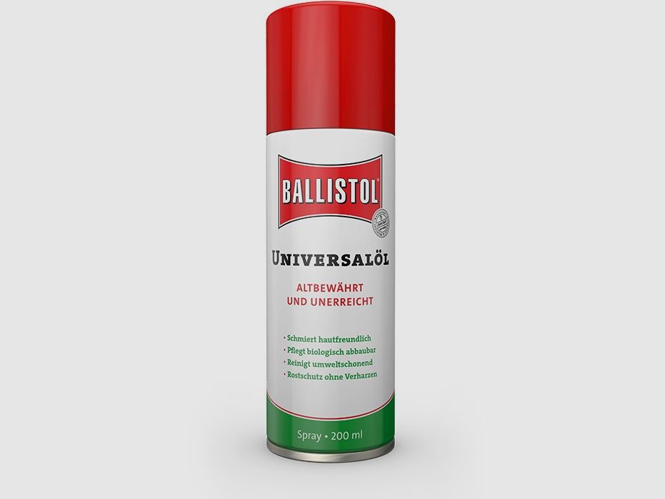 Ballistol Waffenöl Spray 200ml Reinigungszubehör für Waffen