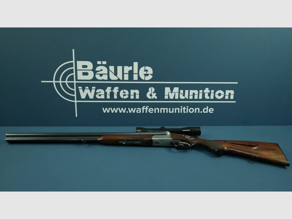 Sauer & Sohn Drilling (vmtl. Modell 3000) - mit Einstecklauf .22WinMag 16/70;7x57R