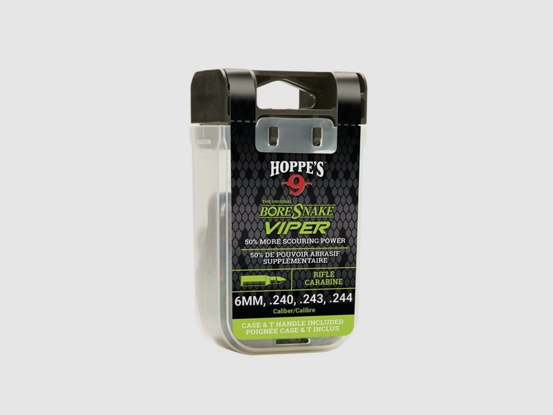 Hoppe’s BoreSnake Viper 24014VD – Barrel Cleaner Caliber .240 / .244 / .243 / 6mm