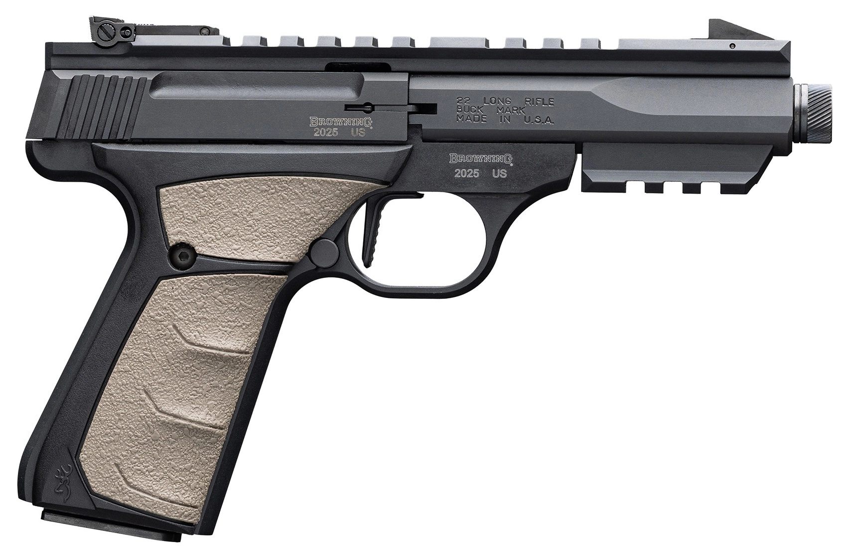 Pistolet BROWNING Buck Mark MICRO CONTOUR Tactical UFX FDE kal. 22 Lr