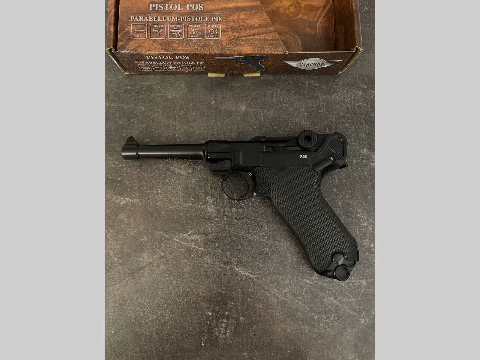 Luger P08 CO2 Blowback