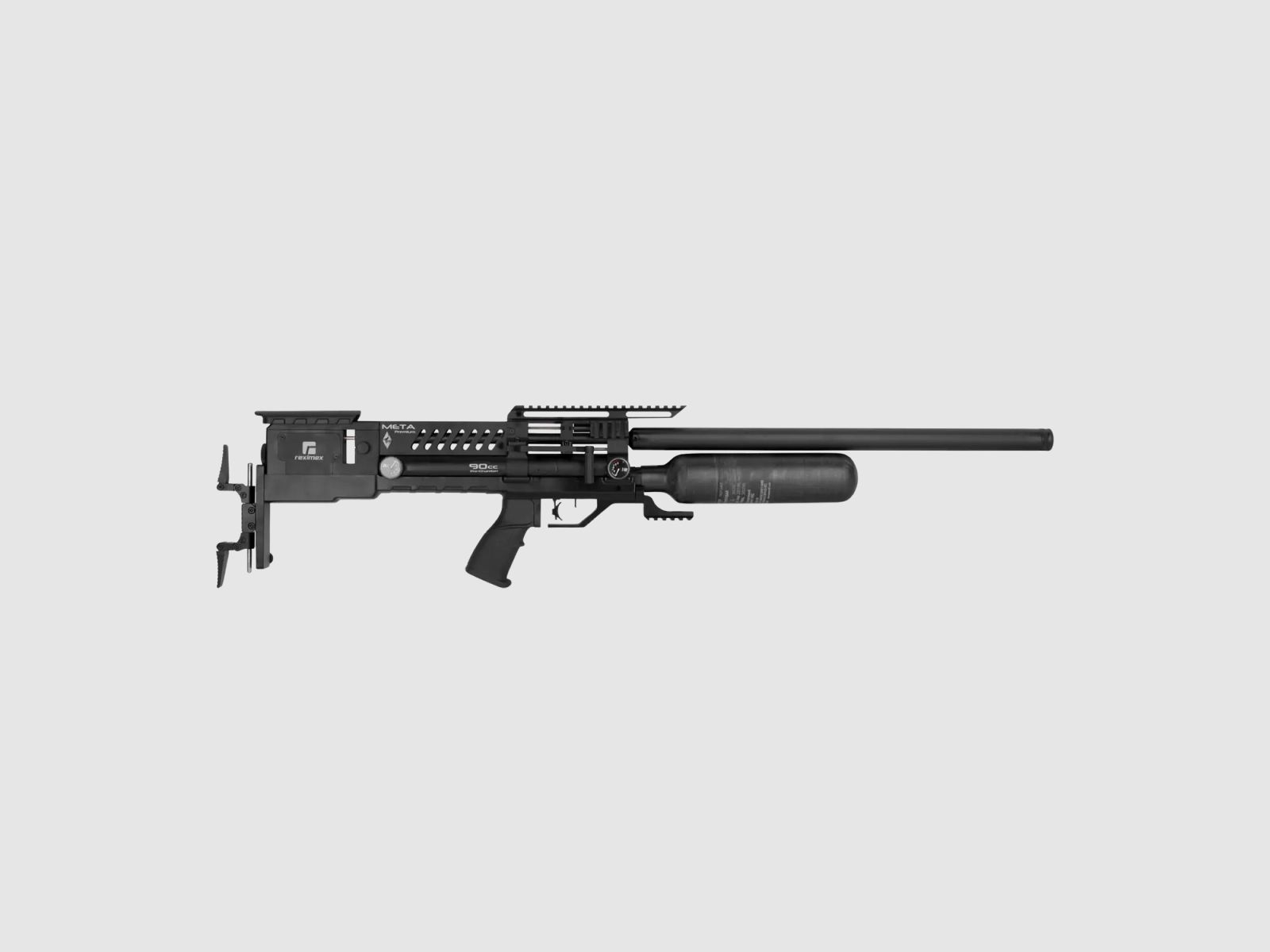 Reximex Meta Premium Pressluftgewehr schwarz 4,5 mm Diabolo