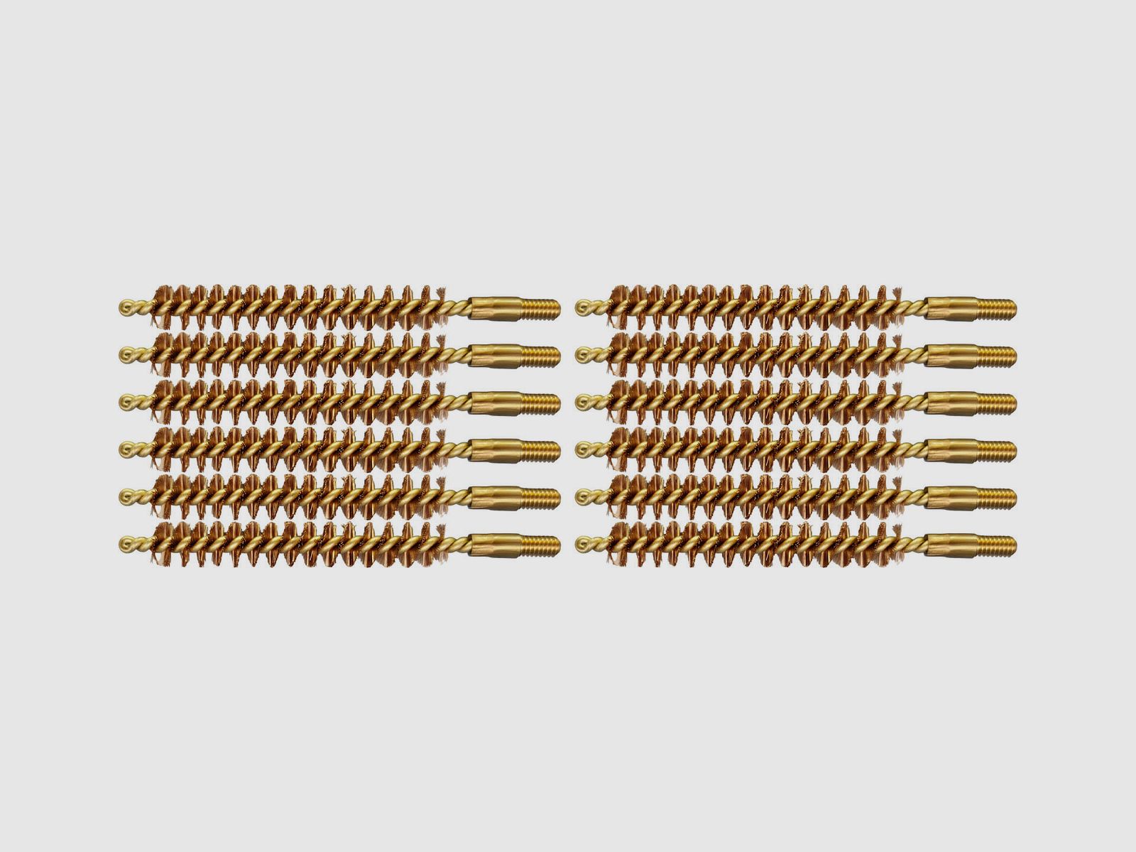 12 Laufbürsten Bronze 8mm Langwaffen
