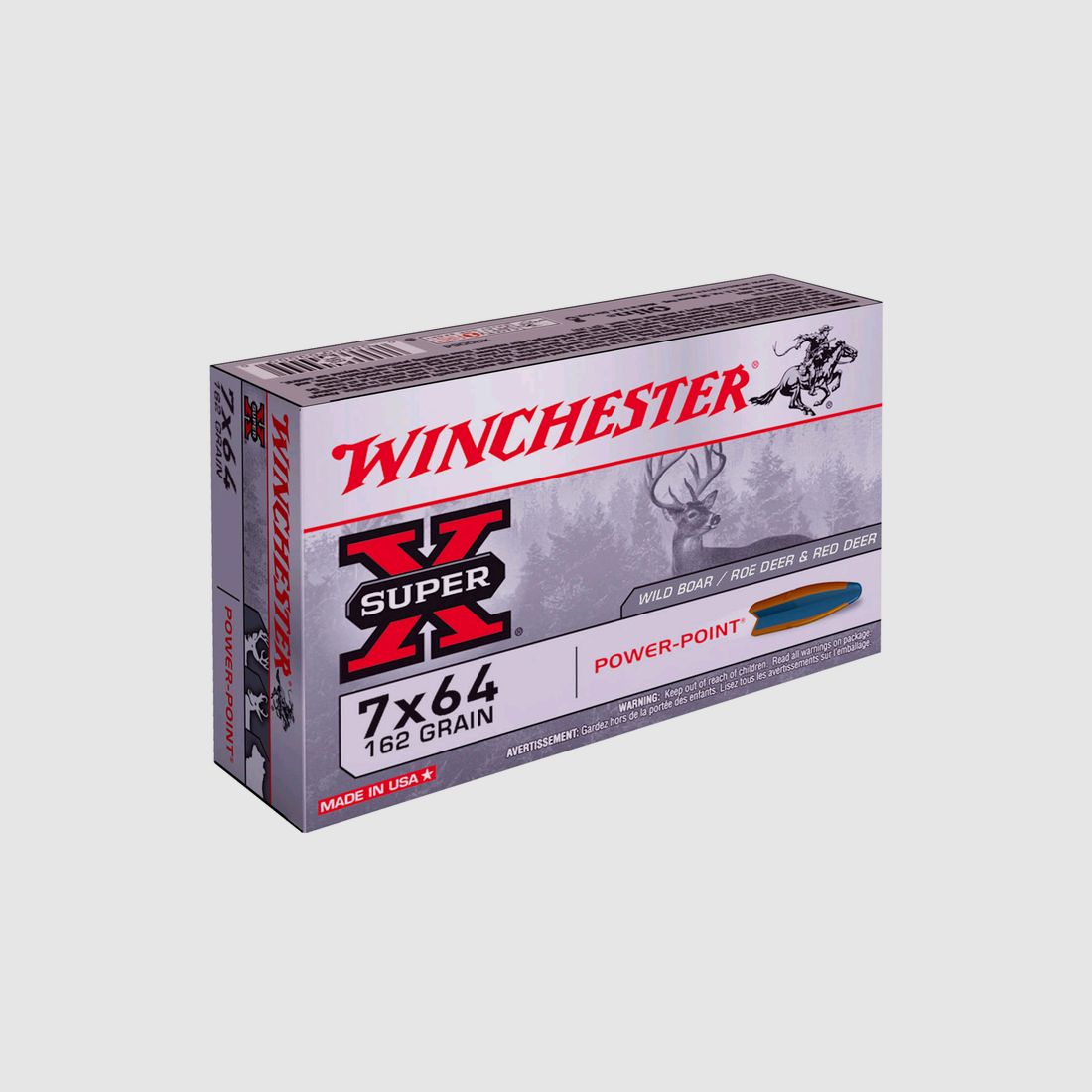 WINCHESTER 7x64 PP 10.50g/162gr, image 1 of 4