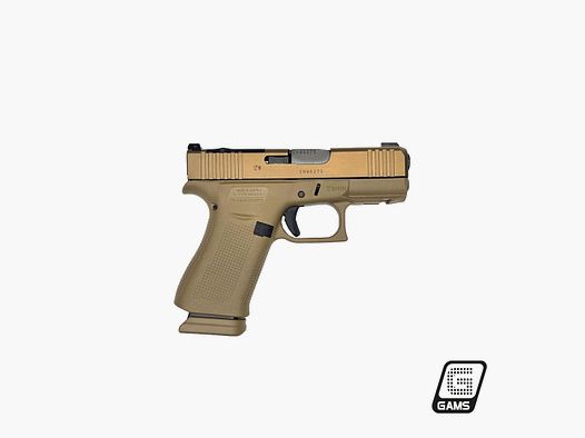 GLOCK 43X MOS K Coyote Pistool