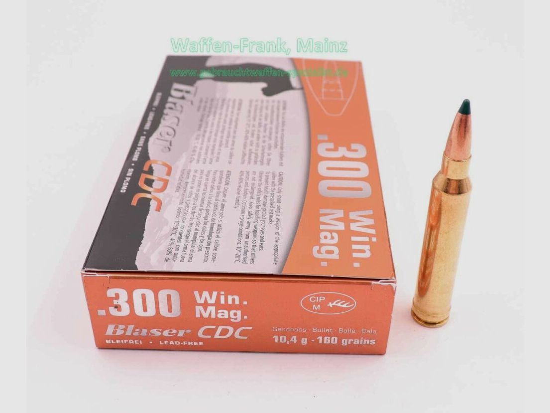Blaser - Isny rifle cartridges .300WinMag