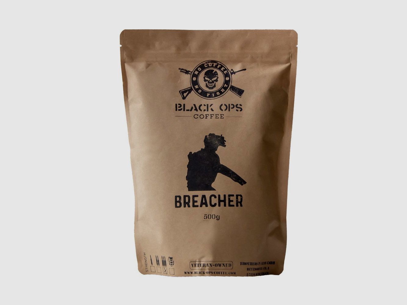 BLACK OPS COFFEE Breacher Röstkaffee 500g