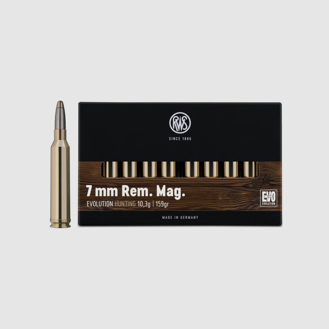 RWS 7 mm Rem Mag Evolution 10.3 g, Bild 1 von 3