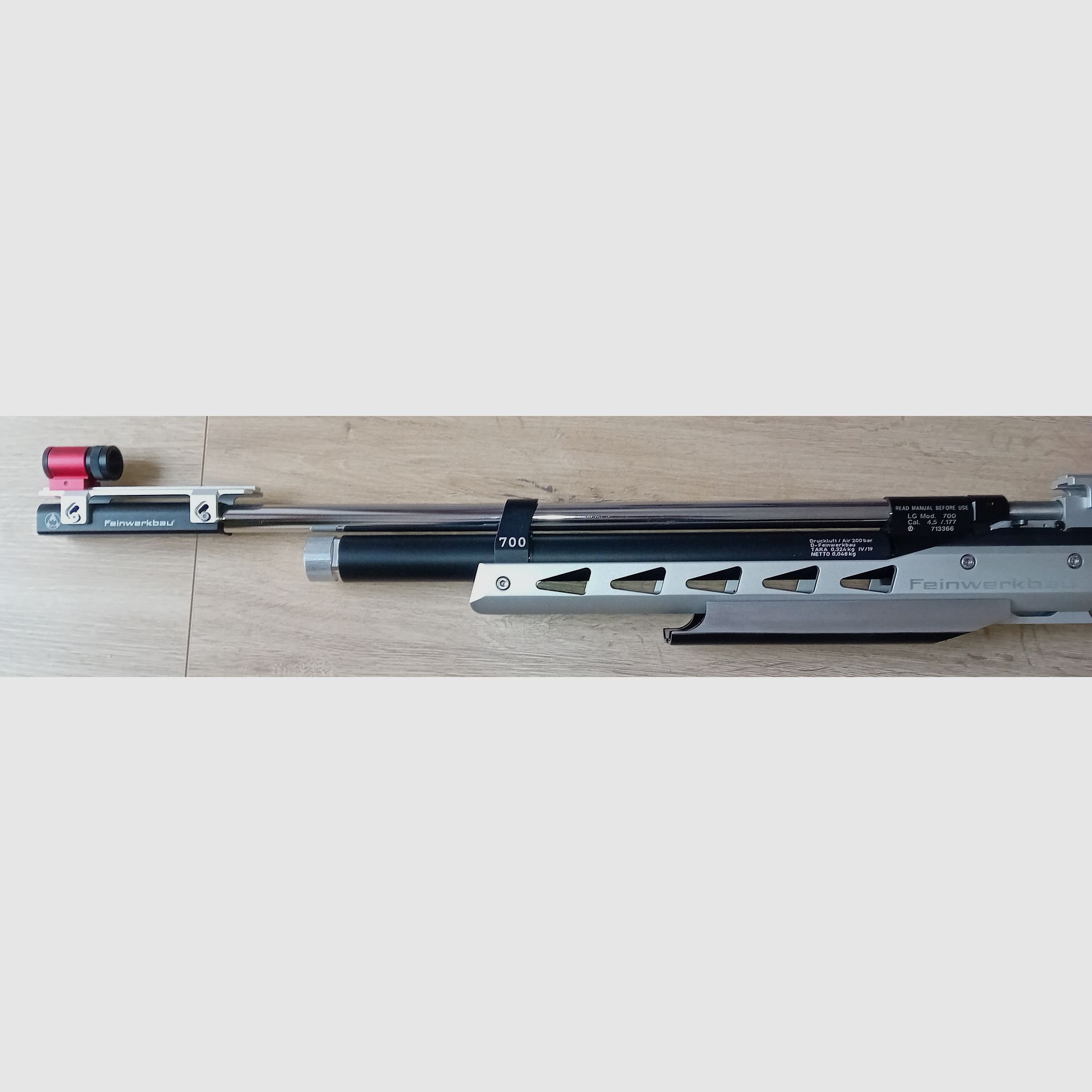 Press - Luftgewehr Feinwerkbau 700  ALU -  Rechts - Schaft