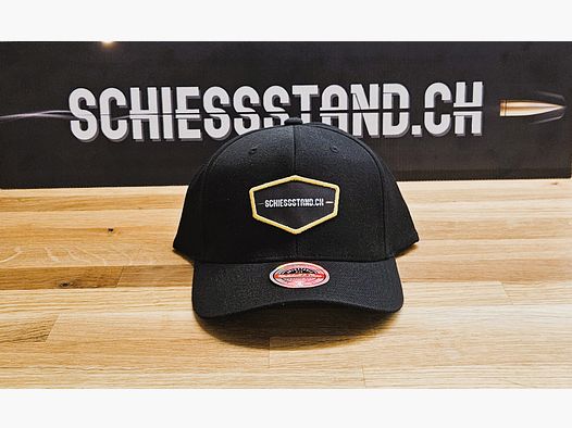 Mitchel & Ness – Cap / Schiessstand.ch / Blank 110 Black Adjustable