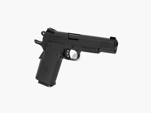 Softair - Pistole - KJ Works KP-11 Full Metal GBB-Schwarz - ab 18, ber 0,5 Joule