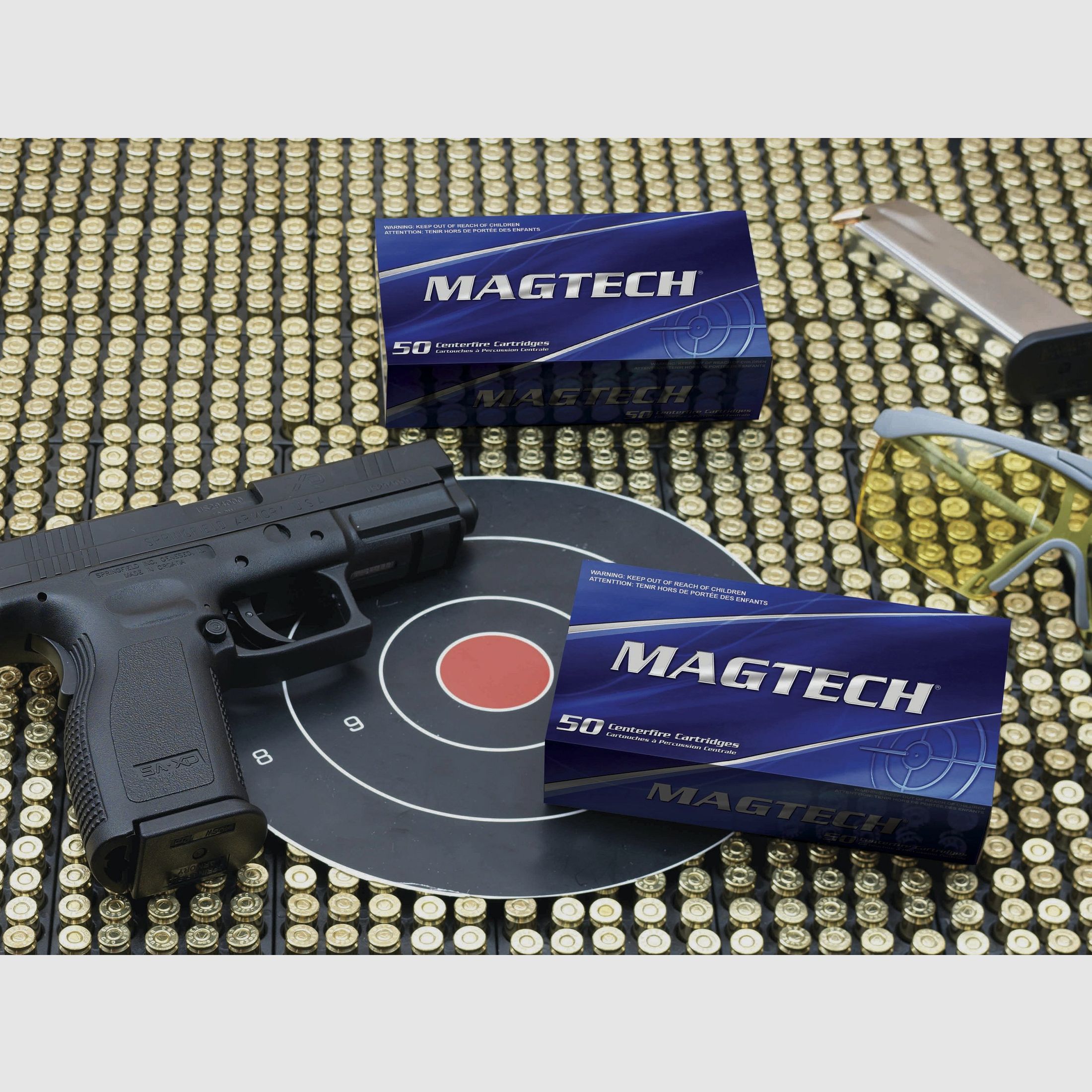 Munition Kurzwaffe CBC Magtech Kurzwaffe-40 S&W-180 GR-JHP-023-40A, Bild 2 von 2