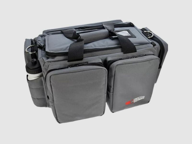 CED Schießsporttasche Range Bag XL f. 5 Pistolen 56x35x28cm  grau